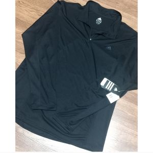 ❌SOLD❌NWT Adidas Polyester Summit 1/4 Zip Lightweight Training Active 2XL Shirt